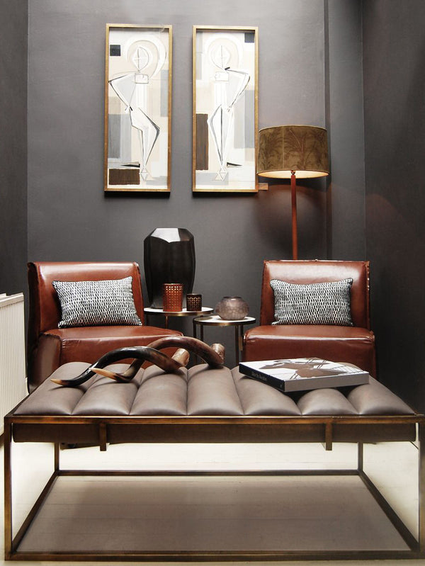 Metro Ottoman in Livingroom