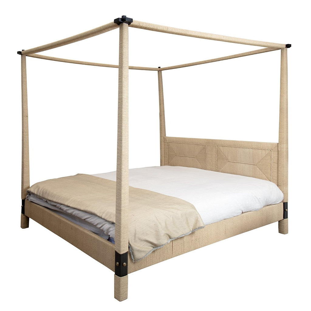 Maasai Mara bed on white