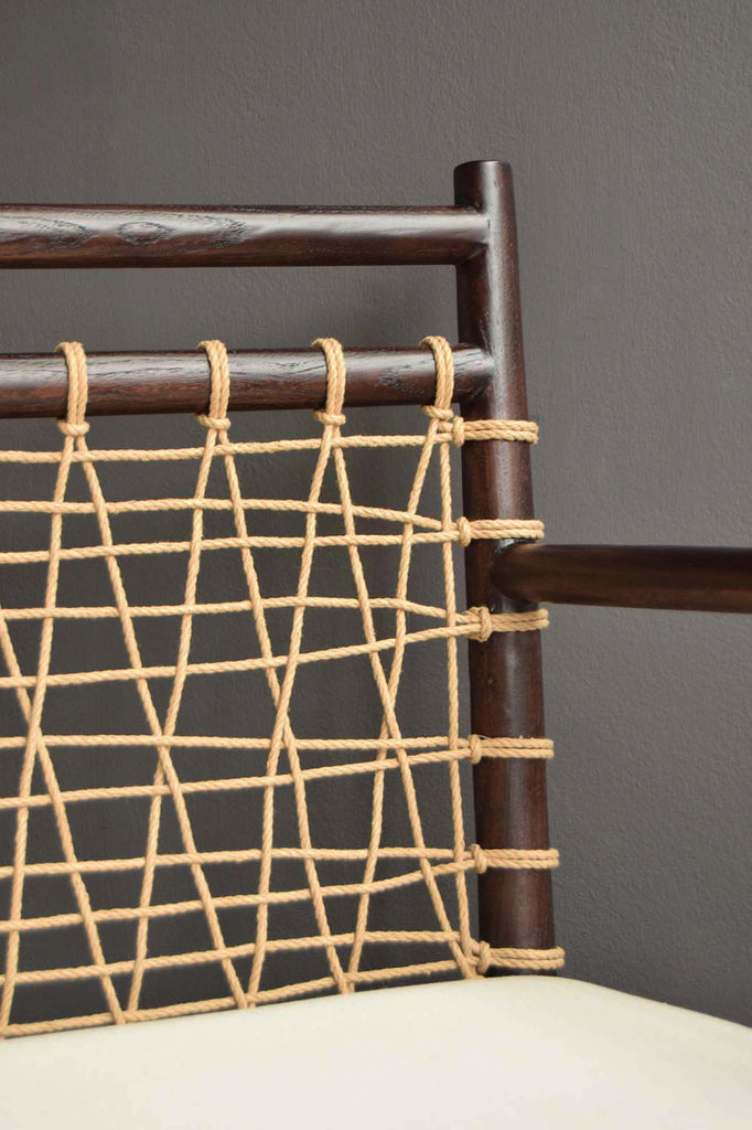 Occasional Chair Detail with Jute