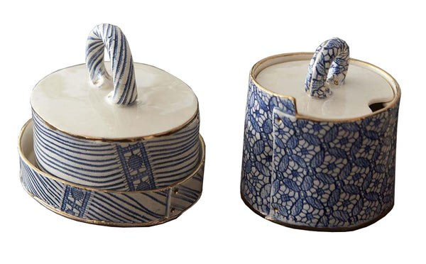 Butter and Sugar Dish