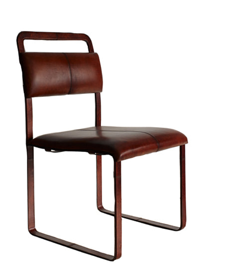 Front of Havana Buckle Chair
