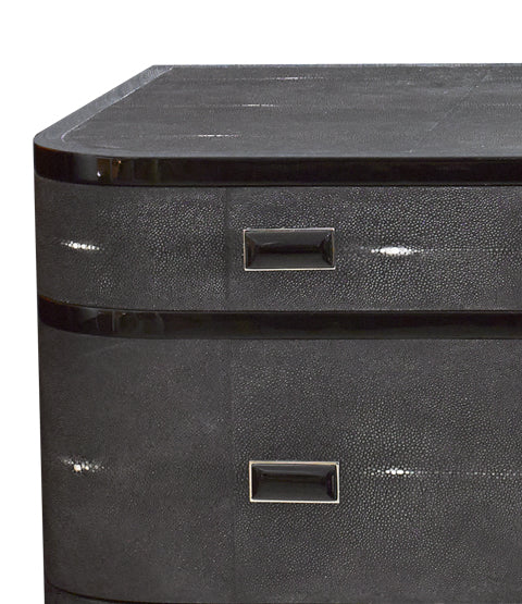Deco Real Shagreen Desk Close View