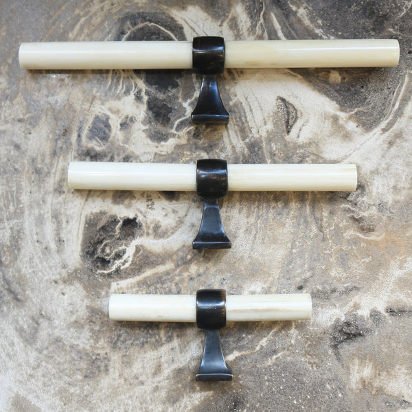Bone and Bronze handles