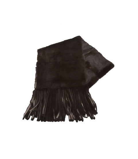 Shikari Rabbit Fur Scarf