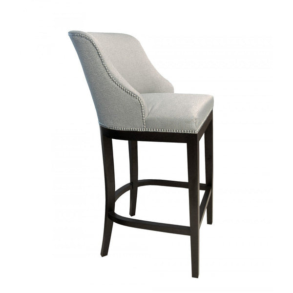 Deco Curved Back Bar Stool