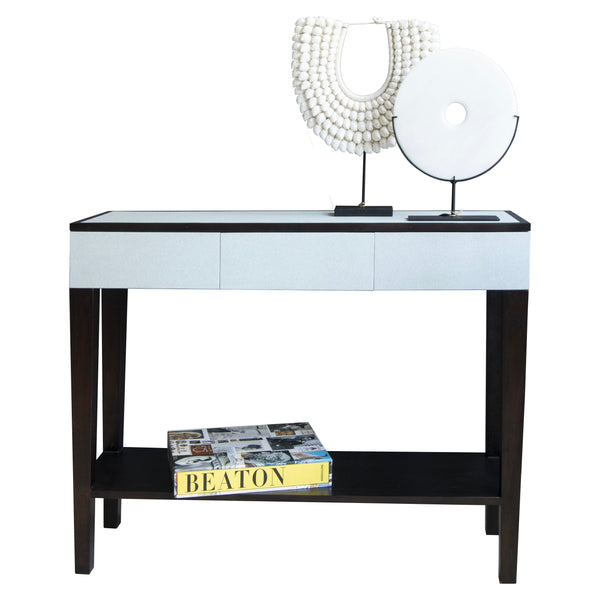 Blue Shargeen Cutout Desk