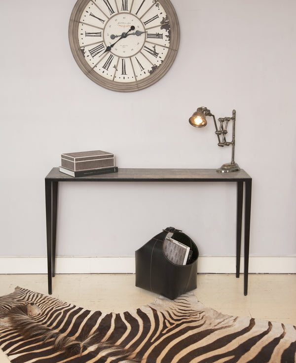 Shagreen Console with Decor