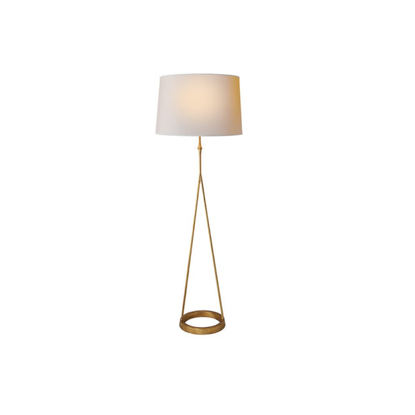 Gilded Iron Dauphine Floor Lamp