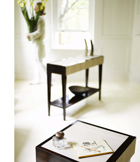 Deco Side table with Long table in background