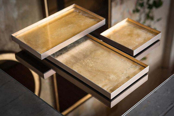 Rectangular Brass Trays