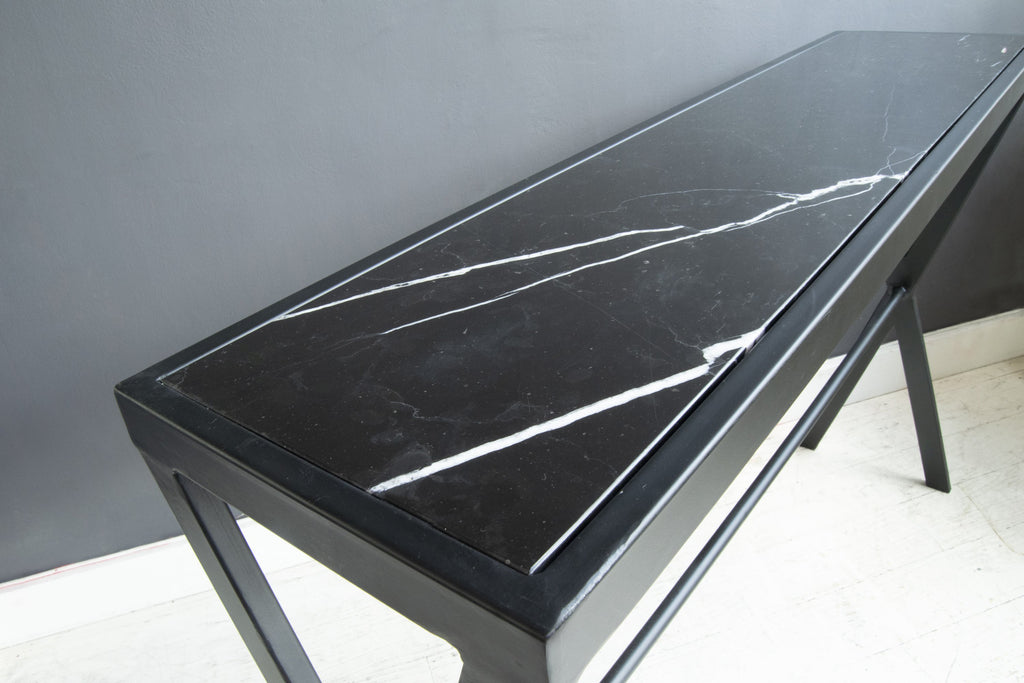 Marble Console Leg View