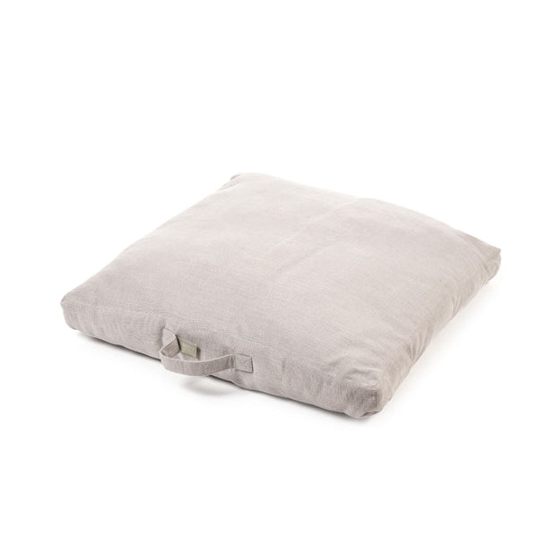 Metro Linen Floor Cushion Flax