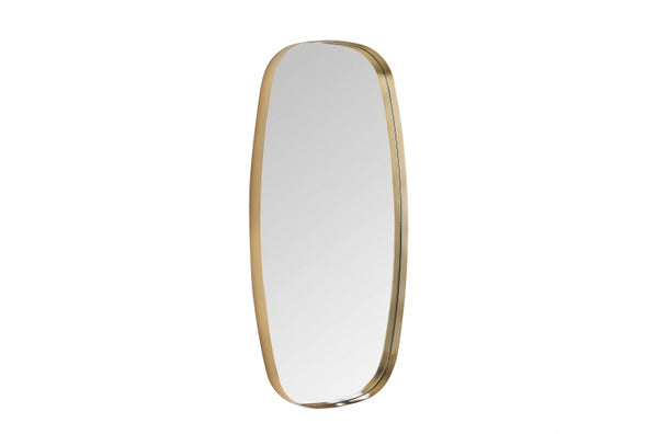 Brass Frame Wall Mirror