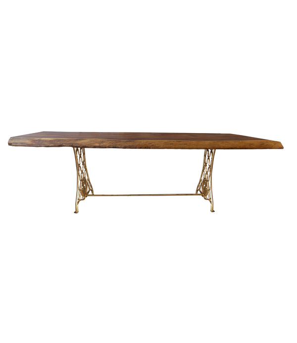 Shikari Raw Wood Dining Table
