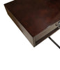 Shikari Parchment Console Table Corner Detail