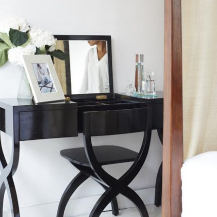 Shikari Dressing Table with chair and decor in home