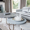Shagreen Coffee tables with decor in lounge