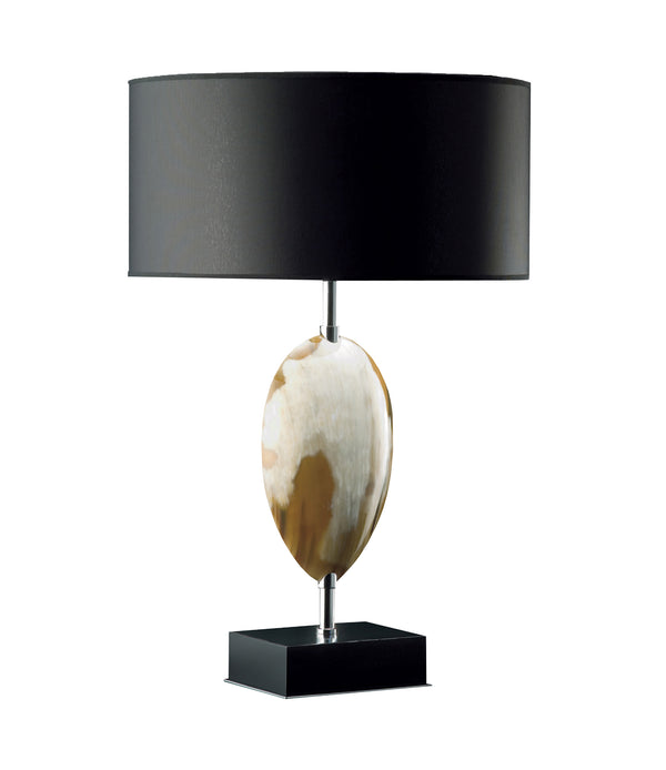 Arca Horn Oval Table Lamp