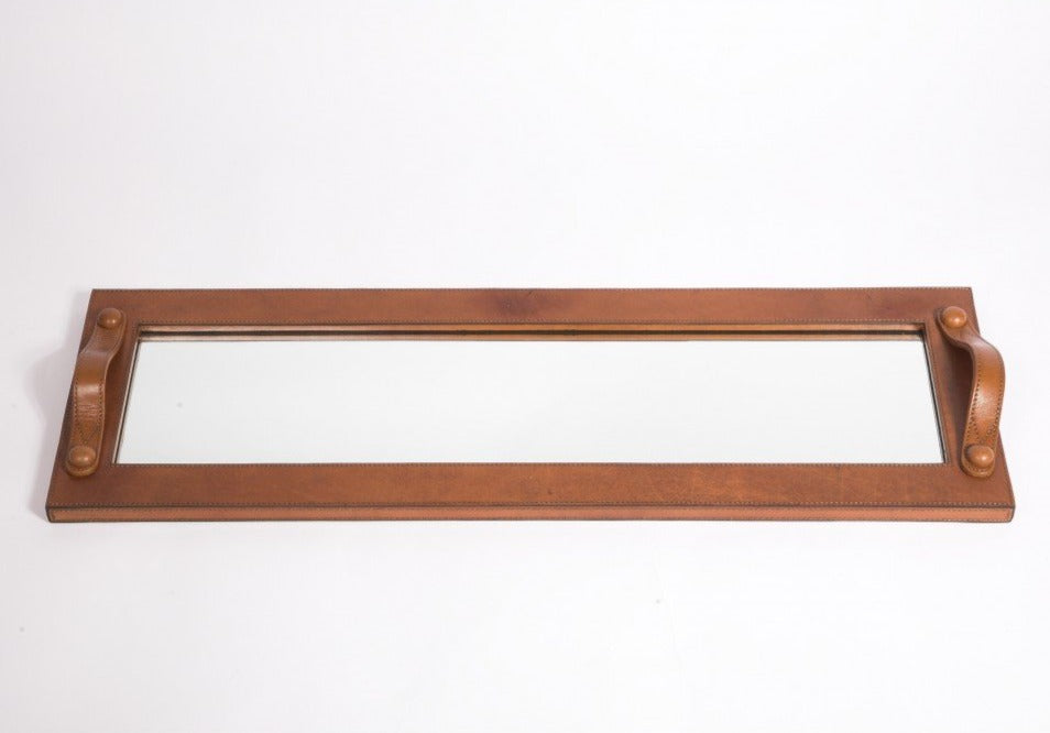 flat mirror tray