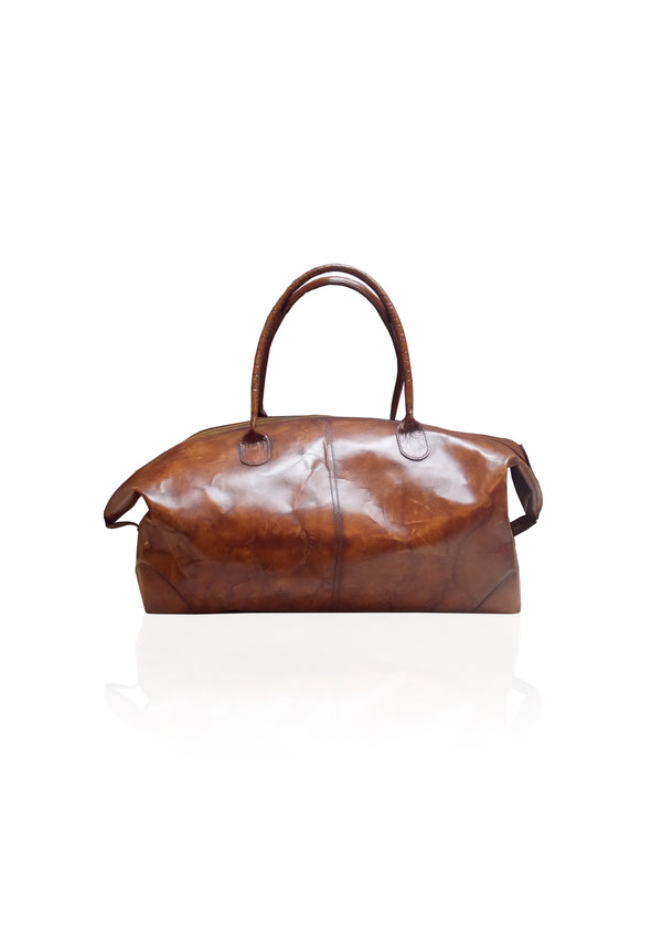 Havana Leather Travel Bag