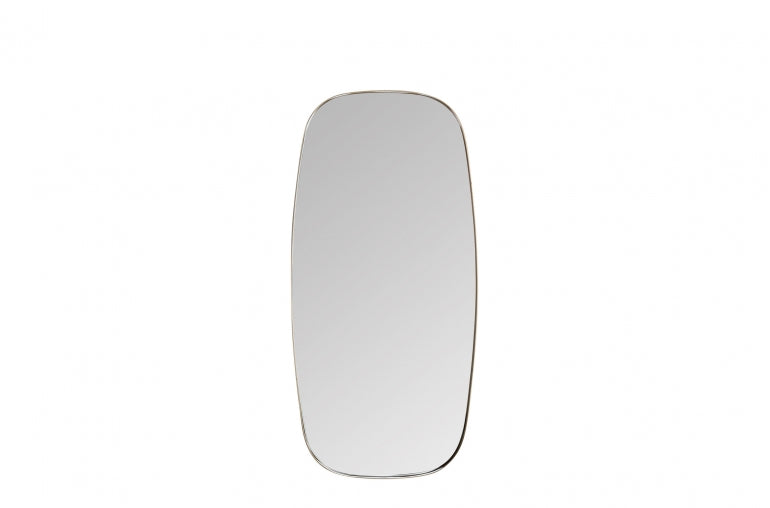 Brass mirror from front