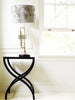 Shikari Side Table With Lamp in Home